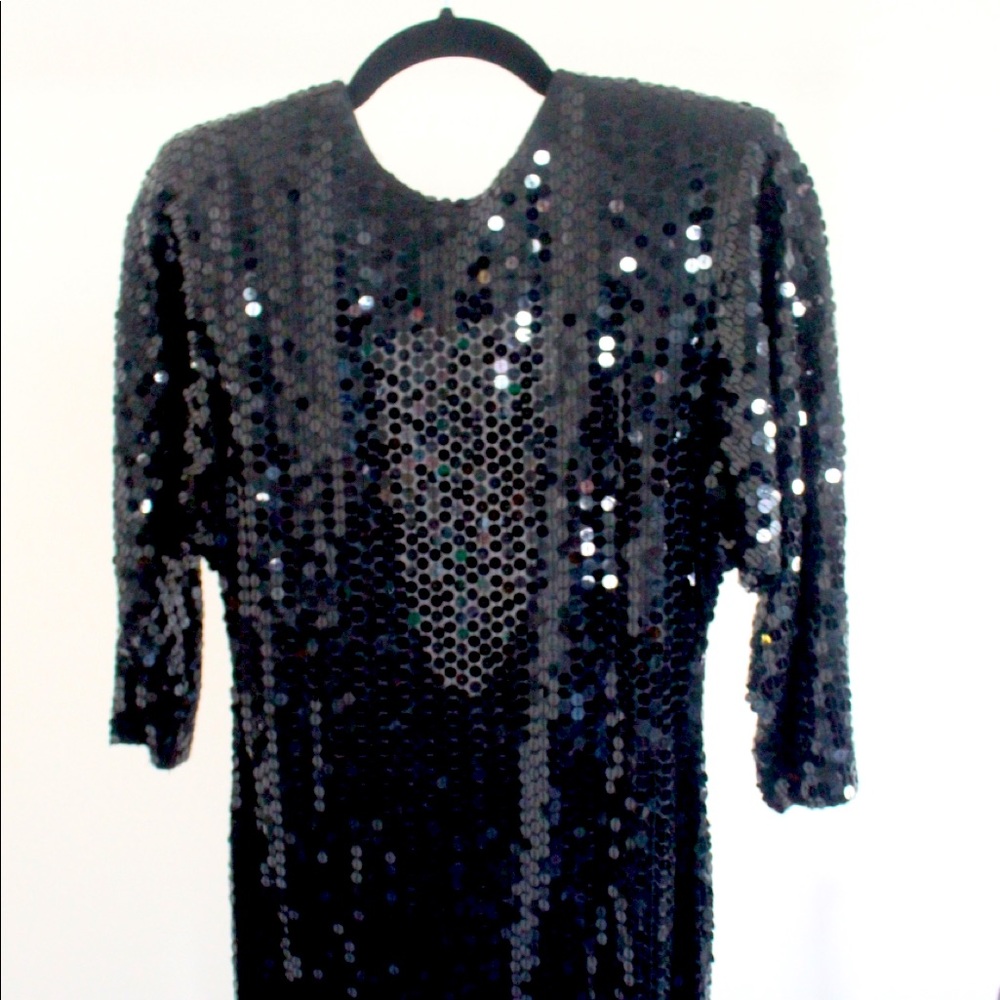 Little Black bling dress